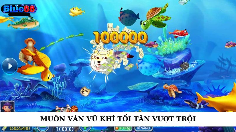 Muôn vàn vũ khí tối tân vượt trội